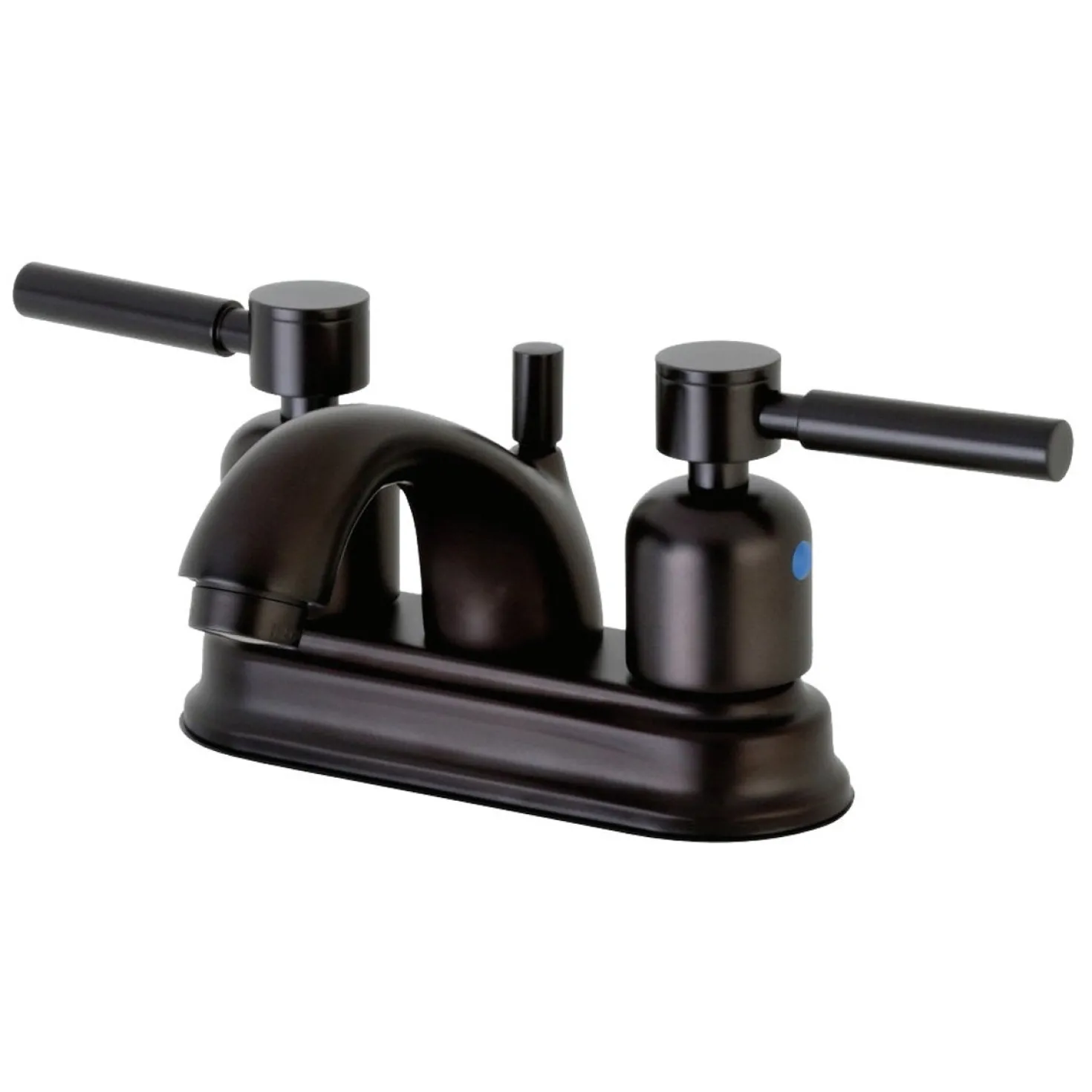 Kingston Brass Concord 4-Inch Centerset 3-Hole Bathroom Faucet with Retail Pop-Up