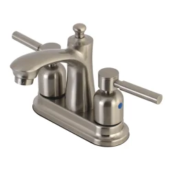 Kingston Brass Concord 4-Inch 3-Hole Centerset Deck Mount Bathroom Faucet