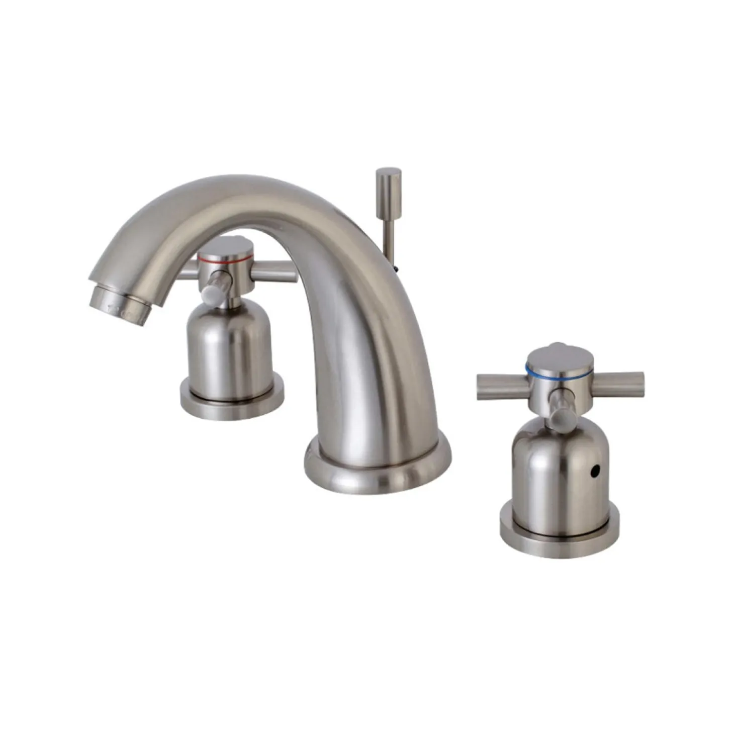 Kingston Brass Concord 8-Inch Widespread Deck Mount Bathroom Faucet