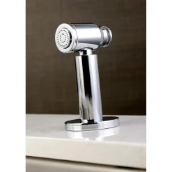 Kingston Brass Concord Kitchen Faucet Brass Side Sprayer