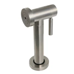 Kingston Brass Concord Kitchen Faucet Brass Side Sprayer with Lever Handle
