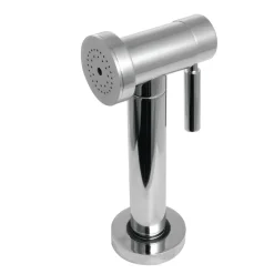 Kingston Brass Concord Kitchen Faucet Brass Side Sprayer with Lever Handle
