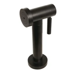 Kingston Brass Concord Kitchen Faucet Brass Side Sprayer with Lever Handle