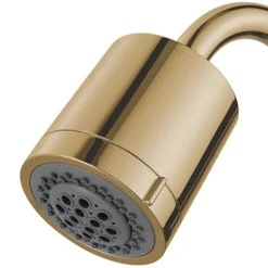 Kingston Brass Concord KX8612 PVC 2 Function Shower Head in Polished Brass