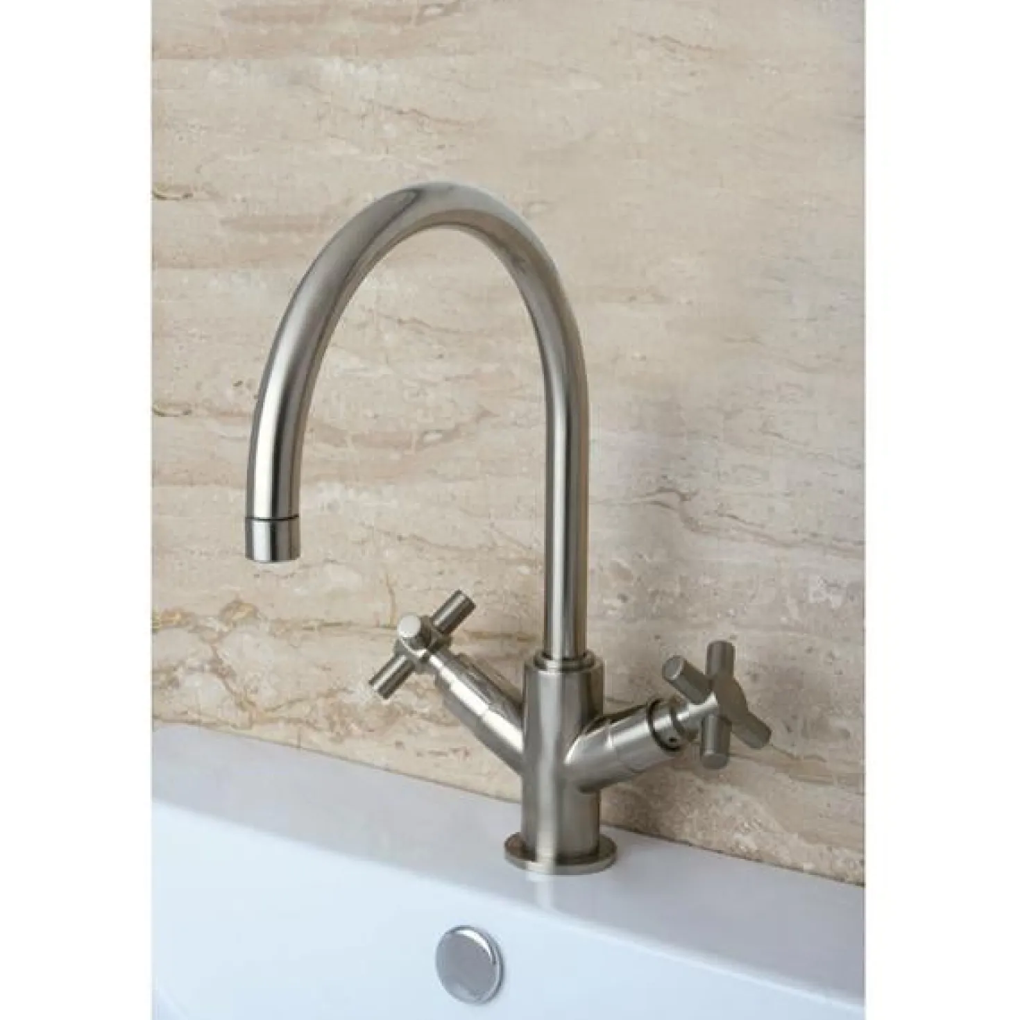 Kingston Brass Concord Modern Two Handle Vessel Sink Faucet