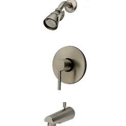 Kingston Brass Concord Modern Single Handle Tub and Shower Faucet
