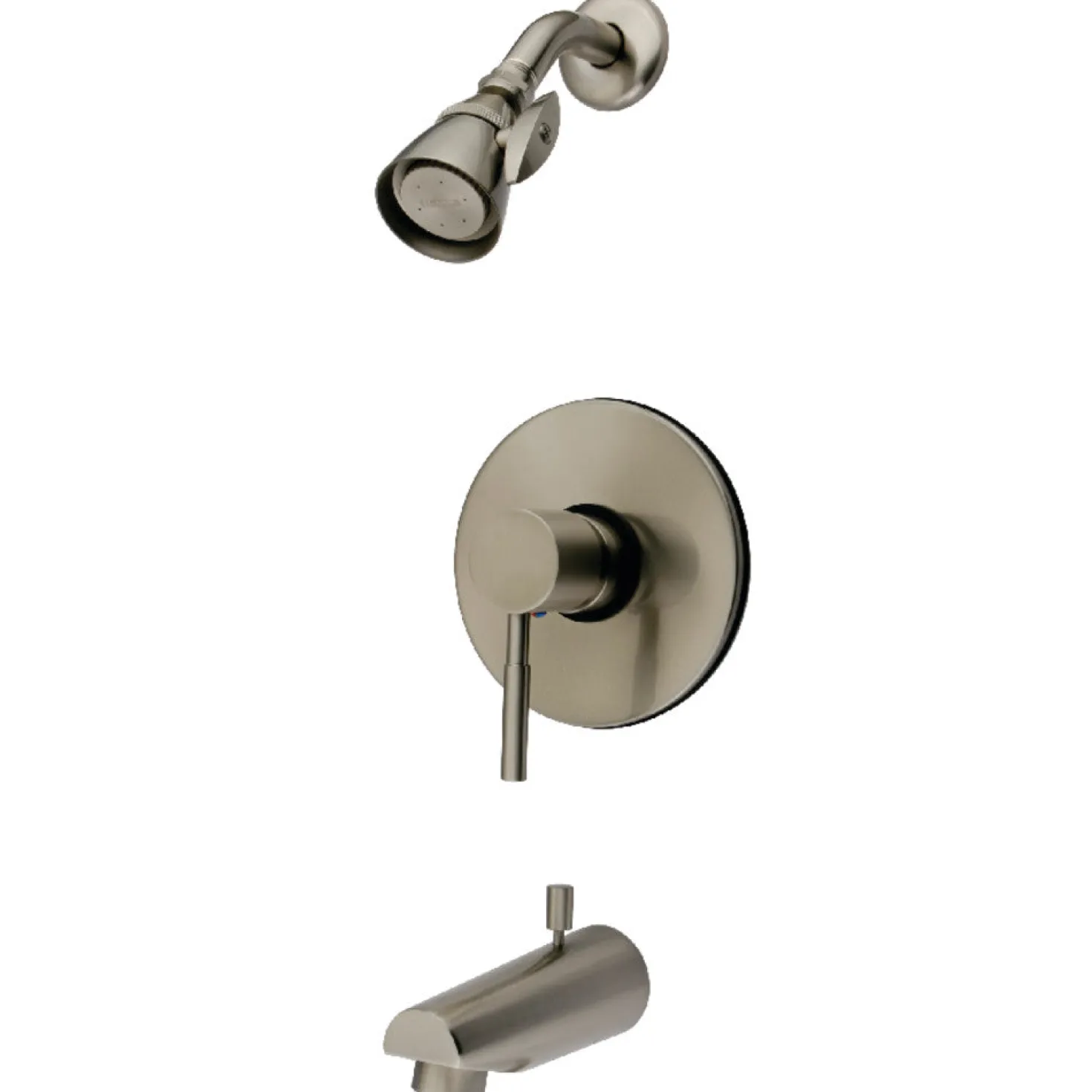 Kingston Brass Concord Modern Single Handle Tub and Shower Faucet