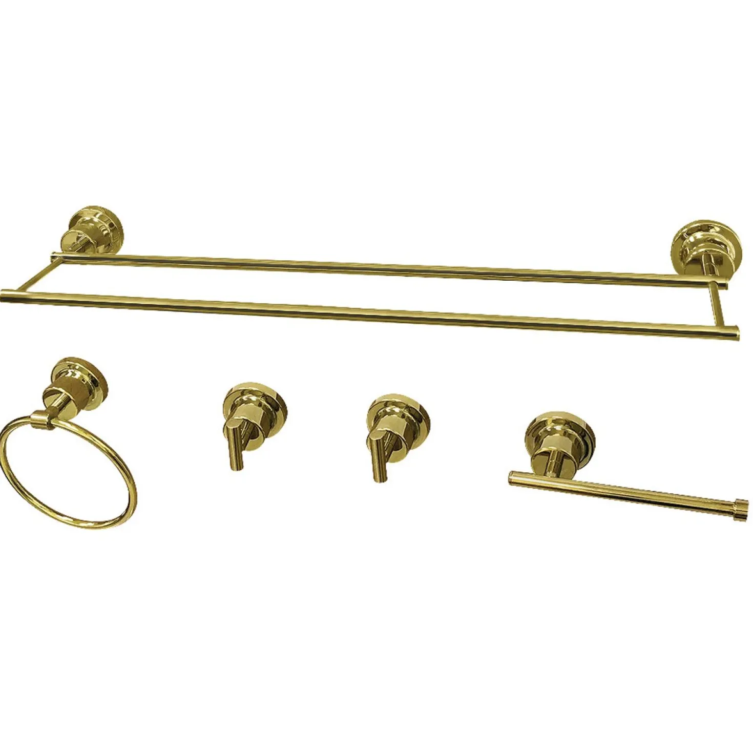 Kingston Brass Concord 5-Piece 30.88" x 7.13" Bathroom Accessory Set