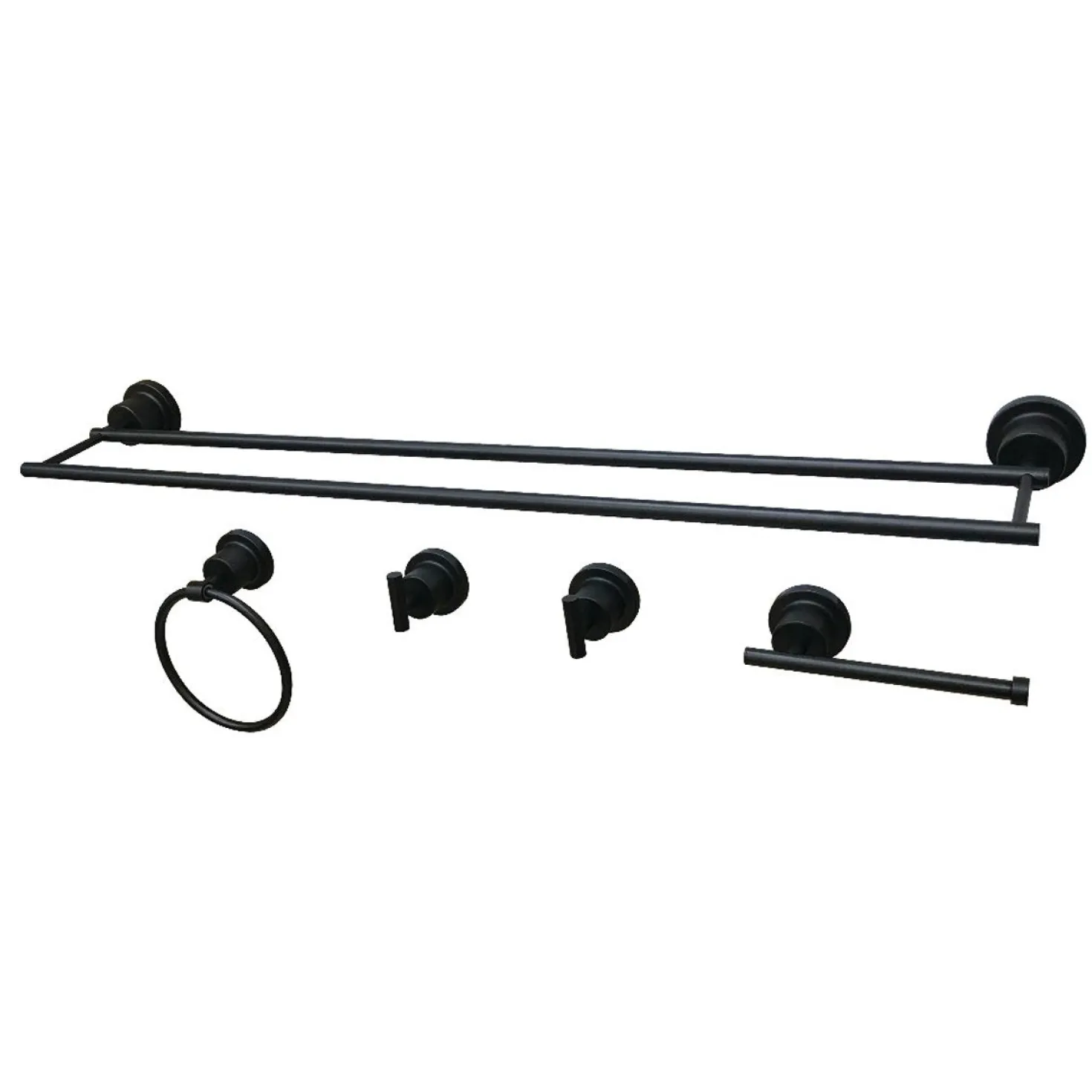 Kingston Brass Concord 5-Piece 30.88" x 7.13" Bathroom Accessory Set
