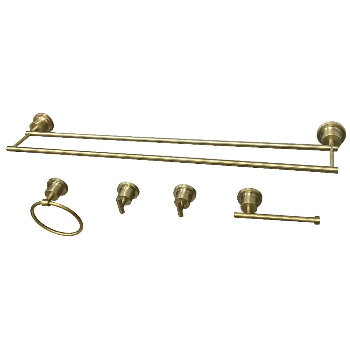 Kingston Brass Concord 5-Piece 30.88" x 7.13" Bathroom Accessory Set