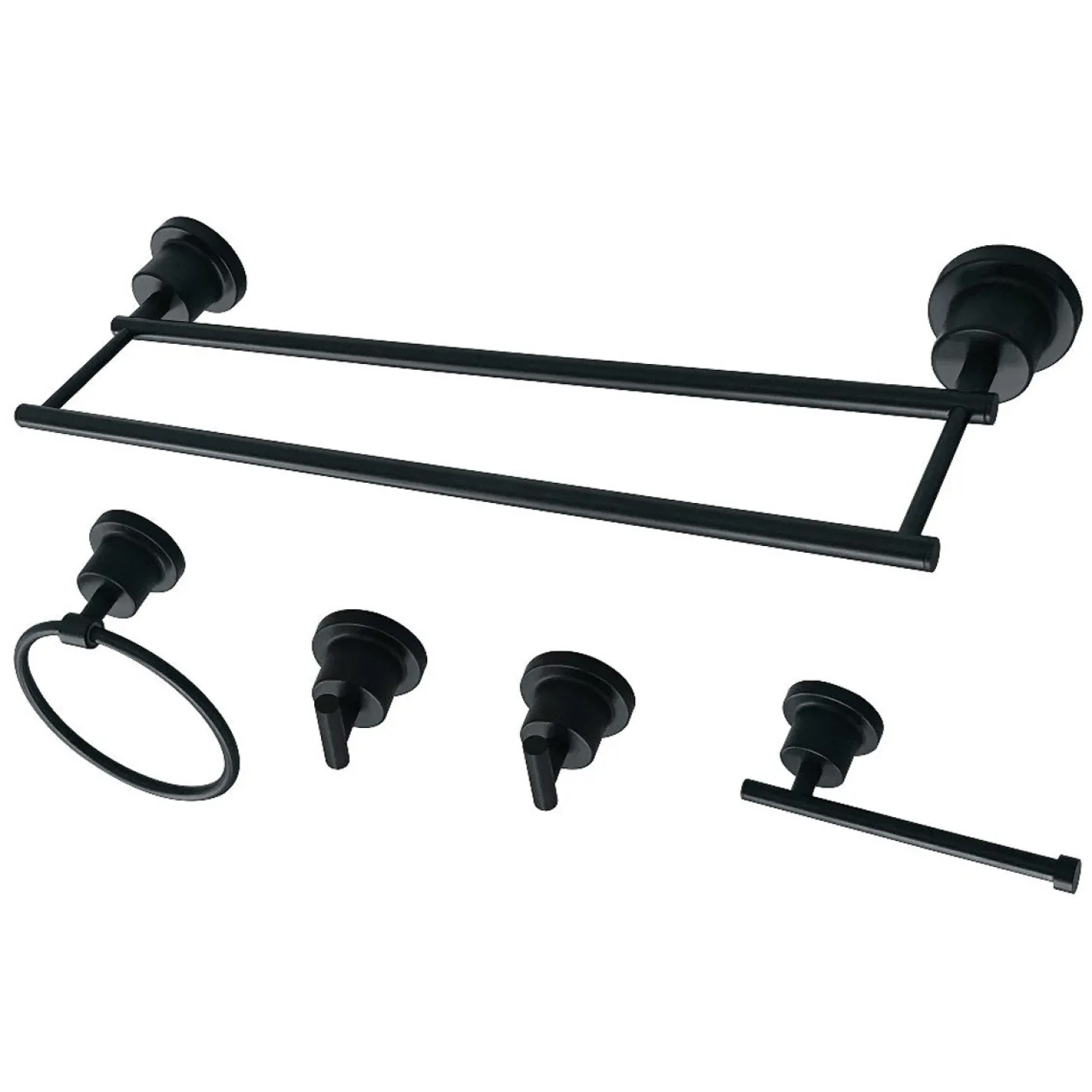 Kingston Brass Concord 5-Piece 18.88" x 7.13" Bathroom Accessory Set