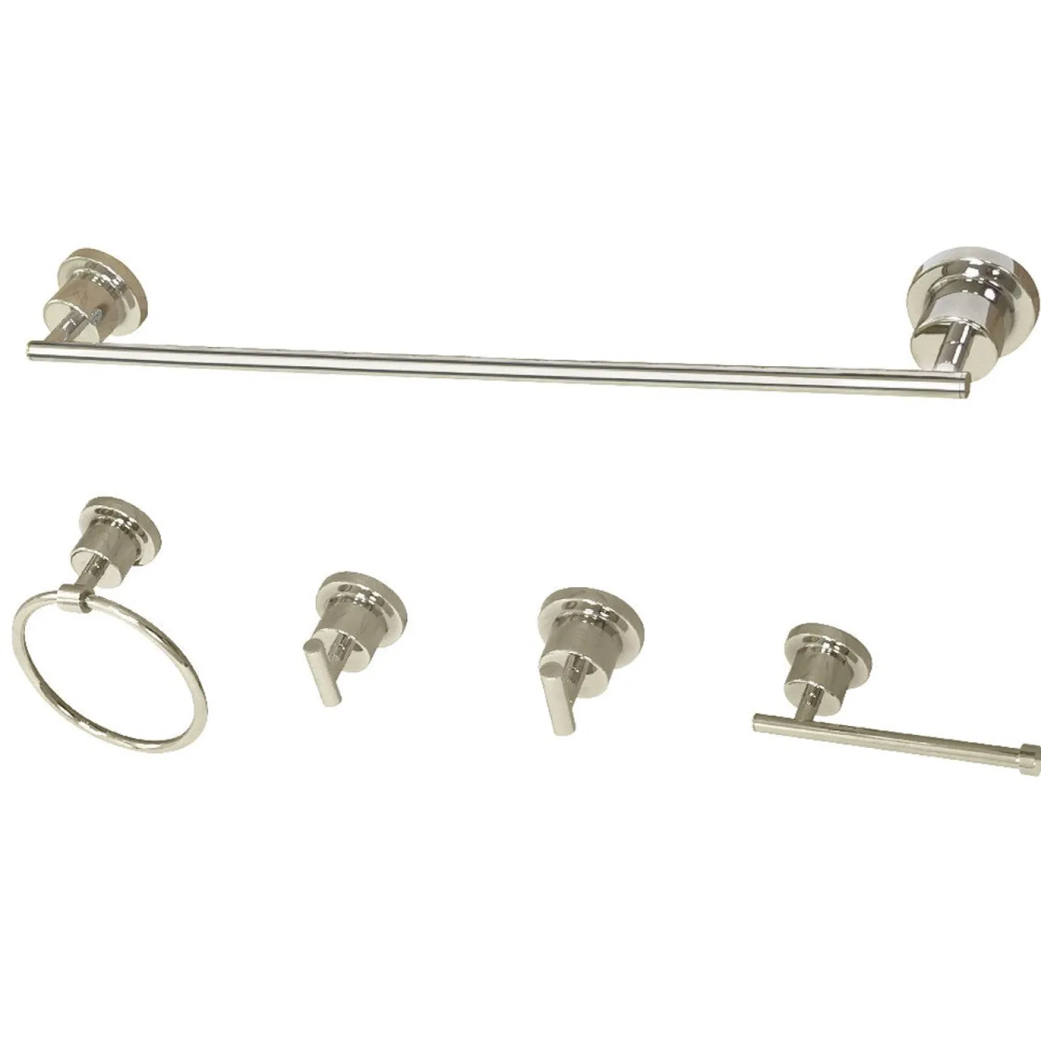 Kingston Brass Concord 5-Piece 24.88" x 7.13" Bathroom Accessory Set
