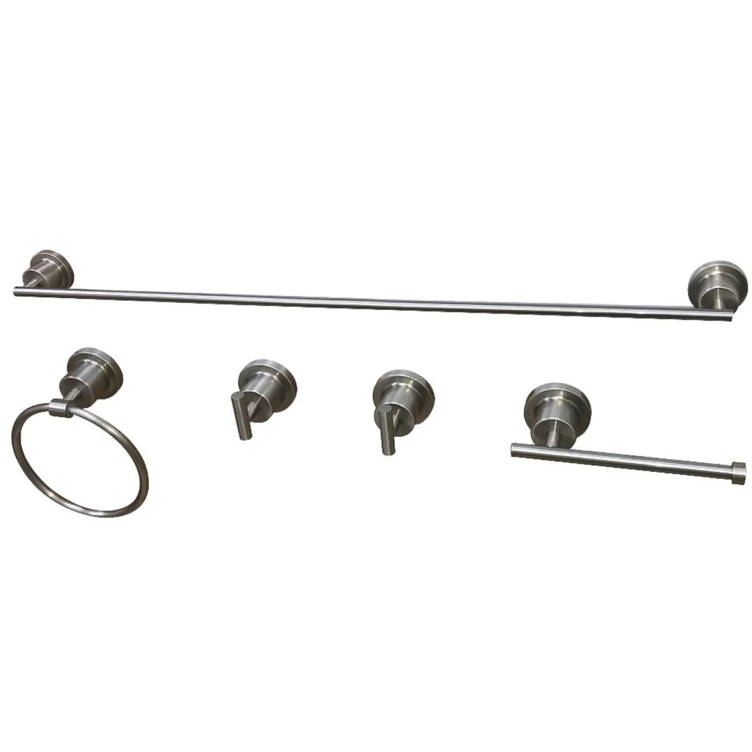 Kingston Brass Concord 5-Piece 24.88" x 7.13" Bathroom Accessory Set