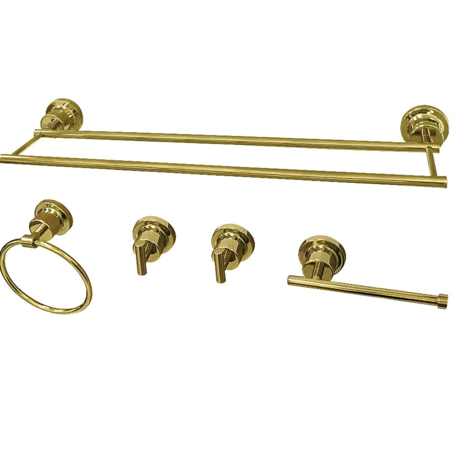 Kingston Brass Concord 5-Piece Bathroom Accessory Sets