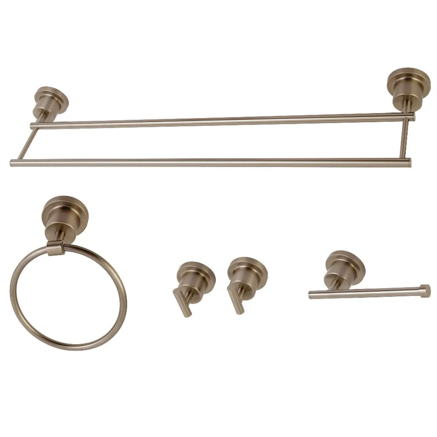 Kingston Brass Concord 5-Piece BAH8213478X-P Bathroom Accessory Sets