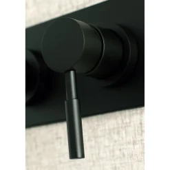Kingston Brass Concord Single Lever Handle Wall Mount Bathroom Faucet