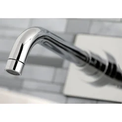 Kingston Brass Concord Single Lever Handle Wall Mount Bathroom Faucet
