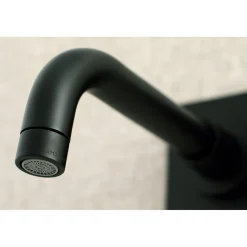 Kingston Brass Concord Single Lever Handle Wall Mount Bathroom Faucet