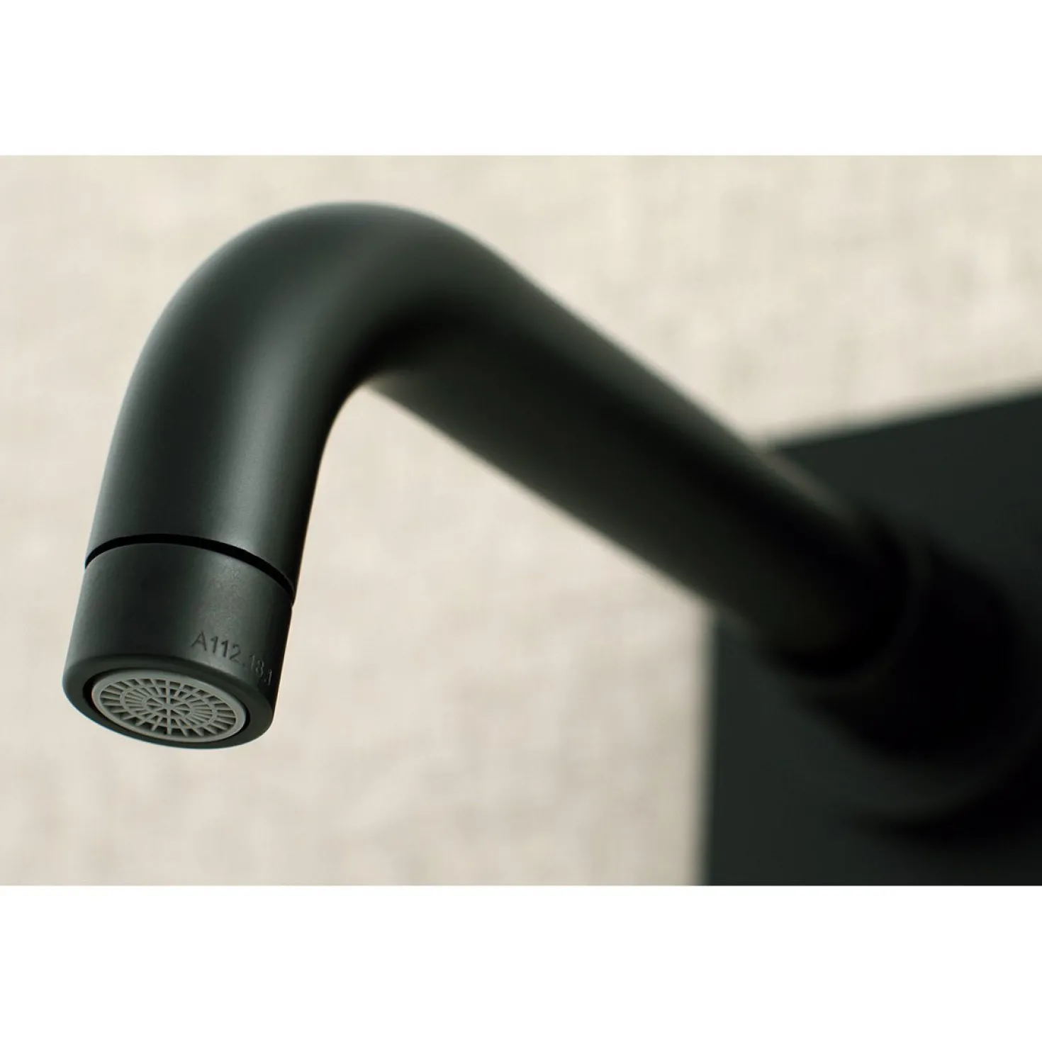 Kingston Brass Concord Single Lever Handle Wall Mount Bathroom Faucet