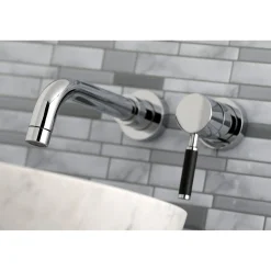 Kingston Brass Concord Single-Handle Wall Mount Bathroom Faucet
