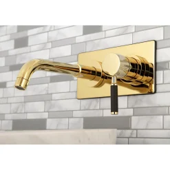Kingston Brass Concord Single-Handle Wall Mount Bathroom Faucet