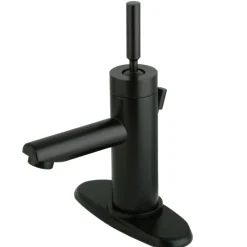 Kingston Brass Concord Single Handle Lavatory Faucet with Cover Plate