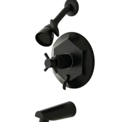 Kingston Brass Concord Single Handle Tub and Shower Set