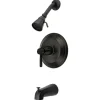 Kingston Brass Concord Single Handle Tub and Shower, Trim Only