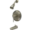 Kingston Brass Concord Tub and Shower Faucet with Single Handle