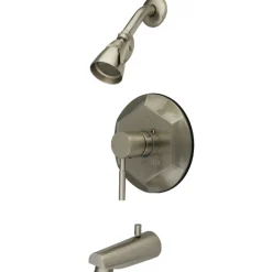 Kingston Brass Concord Tub and Shower Faucet with Single Handle