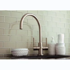 Kingston Brass Concord Two Handle Solid Brass Vessel Sink Faucet