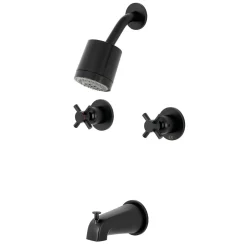 Kingston Brass Concord Two Handles Tub and Shower Faucet