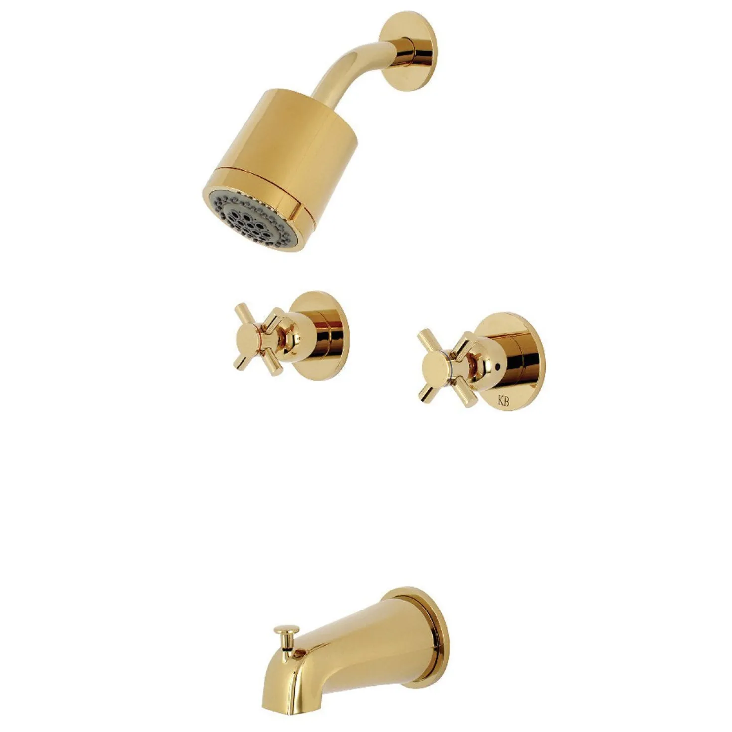 Kingston Brass Concord Two Handles Tub and Shower Faucet