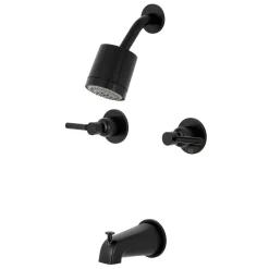 Kingston Brass Concord Two-Handle Tub and Shower Faucet
