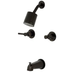 Kingston Brass Concord Two-Handle Tub and Shower Faucet