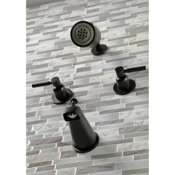 Kingston Brass Concord Two-Handle Tub and Shower Faucet