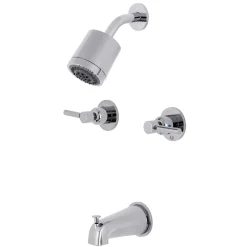 Kingston Brass Concord Two-Handle Tub and Shower Faucet