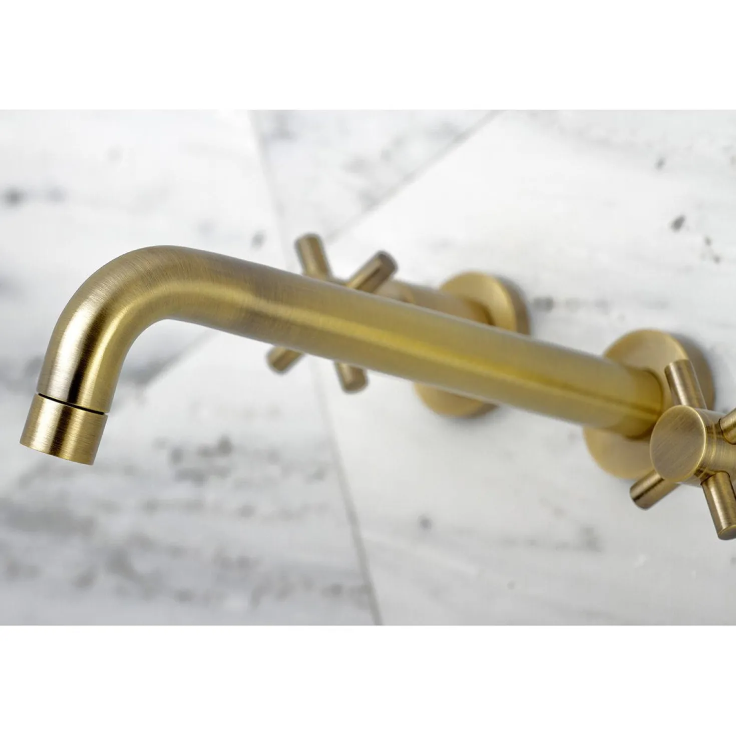 Kingston Brass Concord Two Handles Wall Mount Roman Tub Faucet