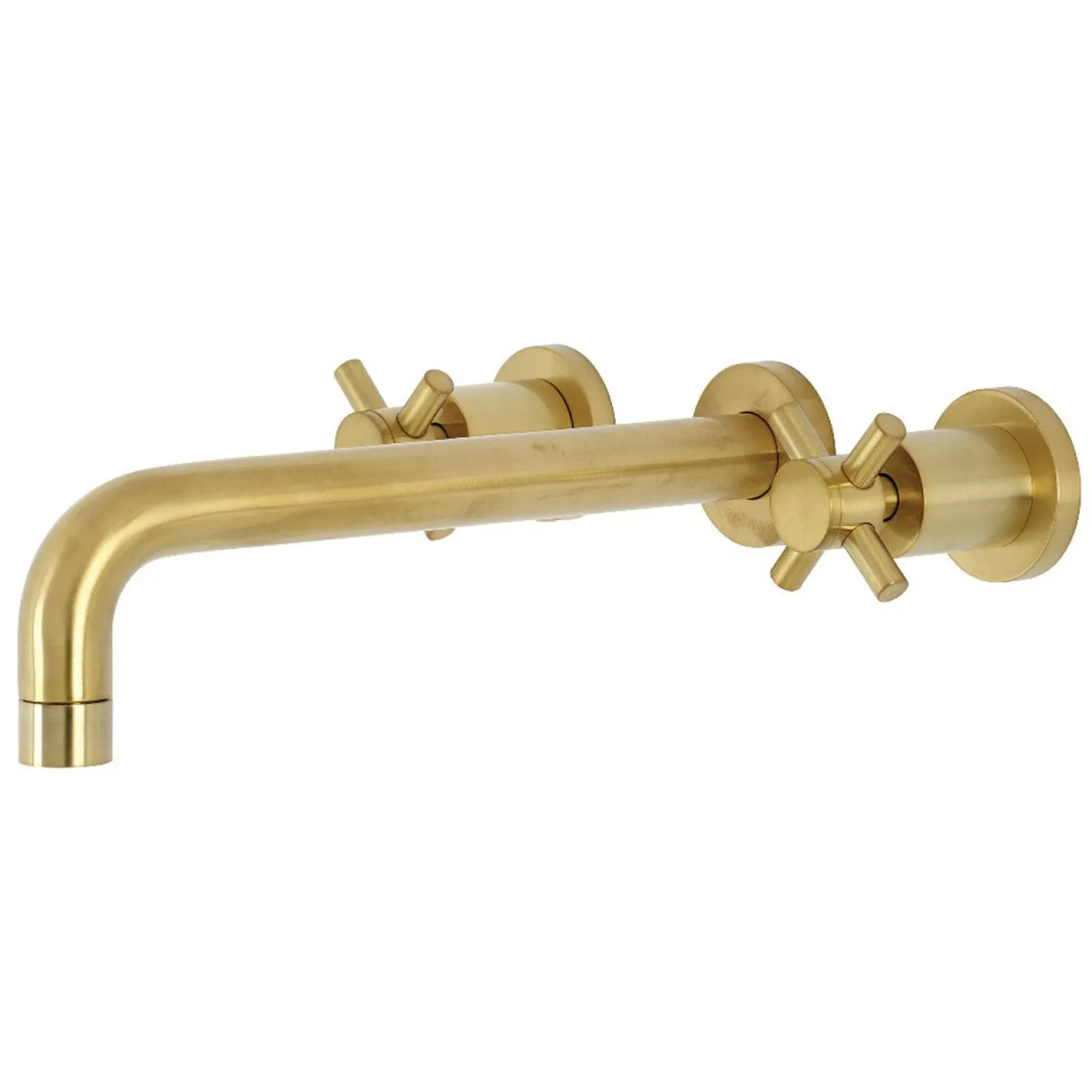 Kingston Brass Concord Two Handles Wall Mount Roman Tub Faucet