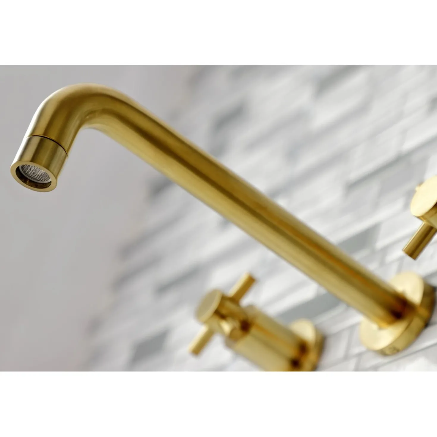 Kingston Brass Concord Two Handles Wall Mount Roman Tub Faucet