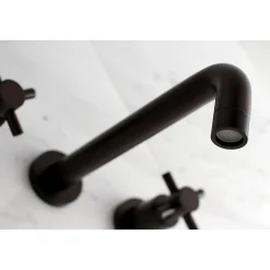 Kingston Brass Concord Two Handles Wall Mount Roman Tub Faucet