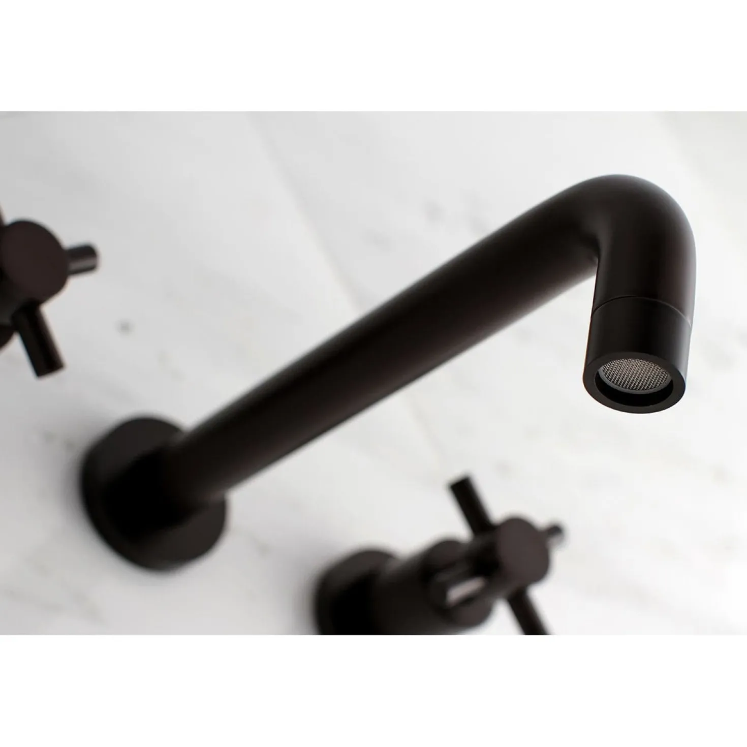 Kingston Brass Concord Two Handles Wall Mount Roman Tub Faucet