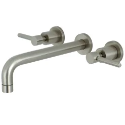 Kingston Brass Concord Two-Handle Wall Mount Roman Tub Faucet