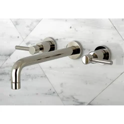 Kingston Brass Concord Two-Handle Wall Mount Roman Tub Faucet