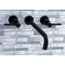 Kingston Brass Concord Two-Handle Wall Mount Roman Tub Faucet