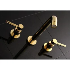 Kingston Brass Concord Two-Handle Wall Mount Roman Tub Faucet