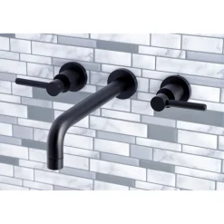 Kingston Brass Concord Two-Handle Wall Mount Roman Tub Faucet