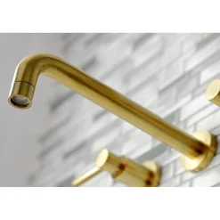 Kingston Brass Concord Two-Handle Wall Mount Roman Tub Faucet