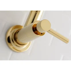 Kingston Brass Concord Wall Mount Single Hole Pot Filler Kitchen Faucet