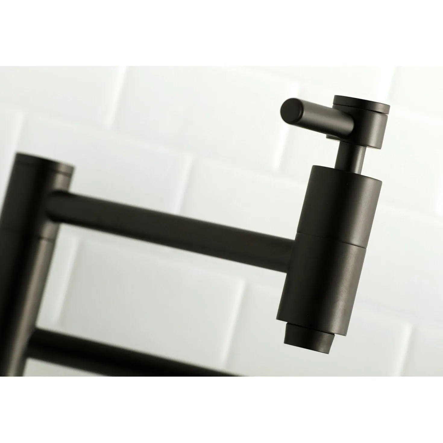 Kingston Brass Concord Wall Mount Single Hole Pot Filler Kitchen Faucet